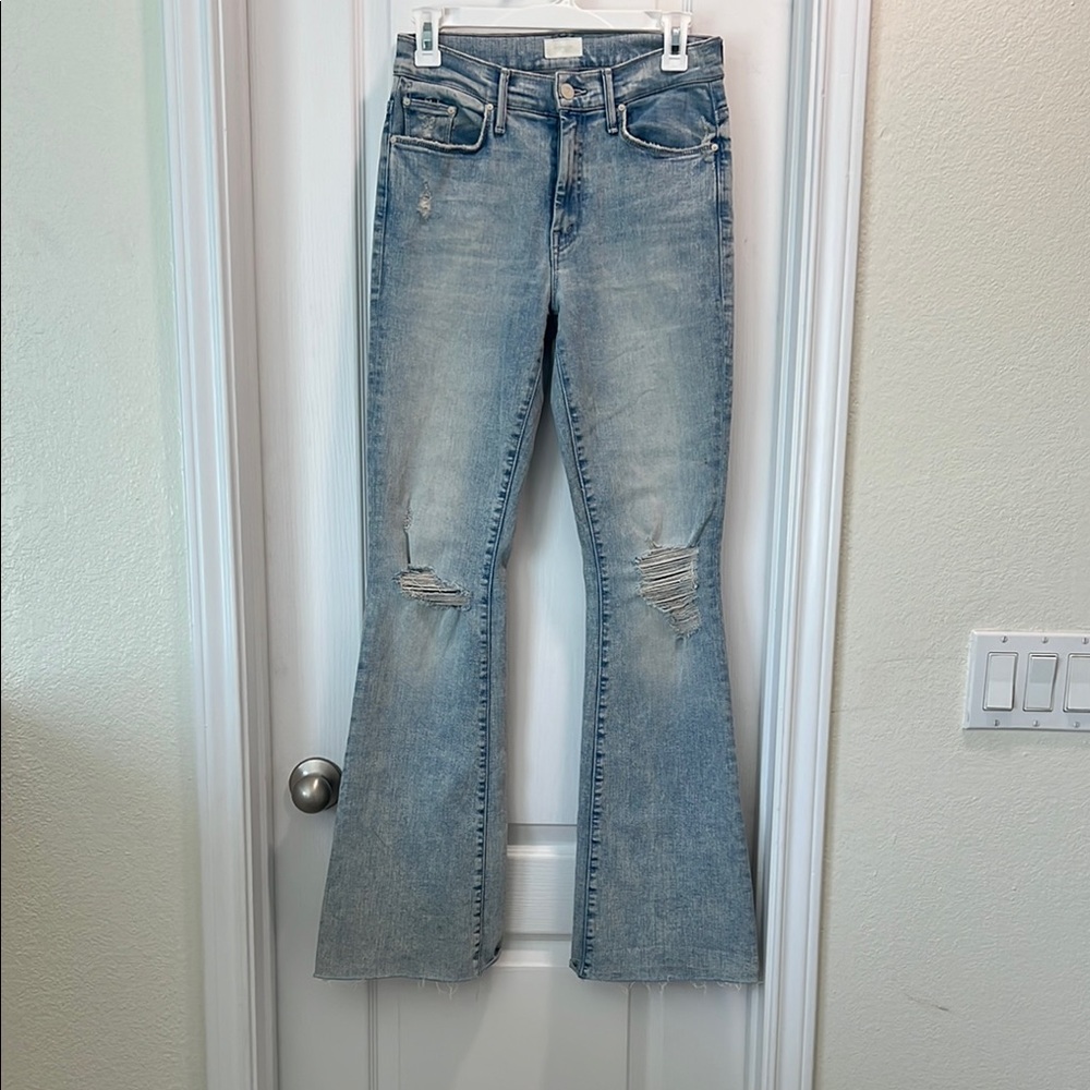 Mother weekender fray size 26